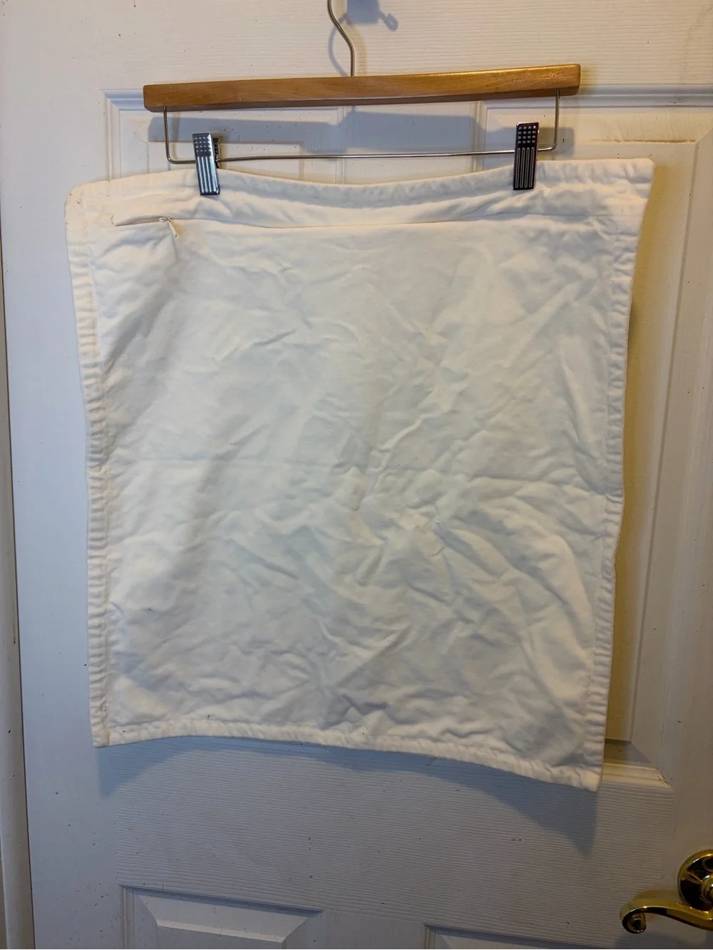 West Elm Studded Cream Cotton Pillow Sham 20x20